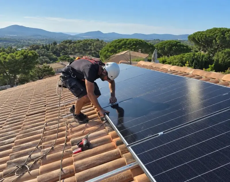 Installateur panneaux solaires Montbrun-des-Corbières — pose photovoltaïque sur toiture