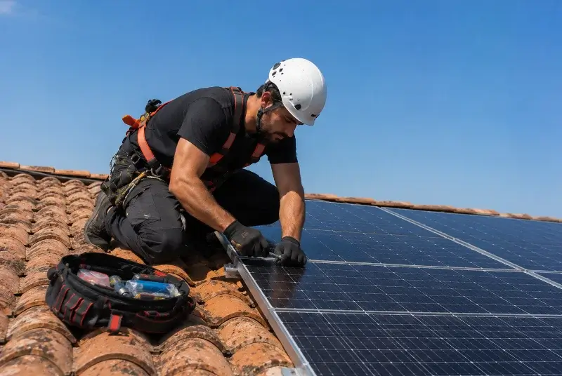 Maintenance et monitoring de panneaux solaires à Montbrun-des-Corbières